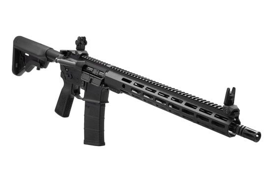 Andro ACI-15 Bravo complete 16" rifle with 15" M-LOK rail, A2 flash hider, and flip-up sights